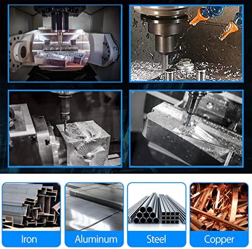 6pcs 1/1.5/2/2.5/3/5mm 60 Degree Triton Stainless HSS Center Drill Bit Set Lathe Mill Combined Centre Drill Countersink for Metal