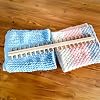 72 Chunky Knitting Blanket Loom - Custom Knitting Loom - Foldable and Portable