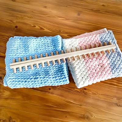72 Chunky Knitting Blanket Loom - Custom Knitting Loom - Foldable and Portable