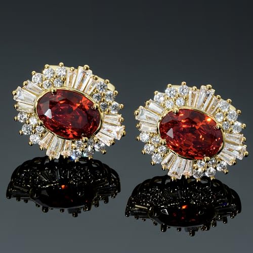 Sogee Crystal Cufflinks for Men Real Gold Plated CZ Mens Cuff Links for Wedding Party Unique Gift4