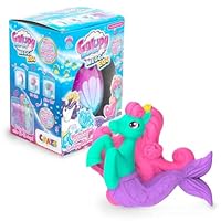 MEGGA EGG Galupy Mermaid - Einhorn schlüpfendes Ei, magisches Überraschungsei mit Einhorn Figur zu sammeln, Rosa