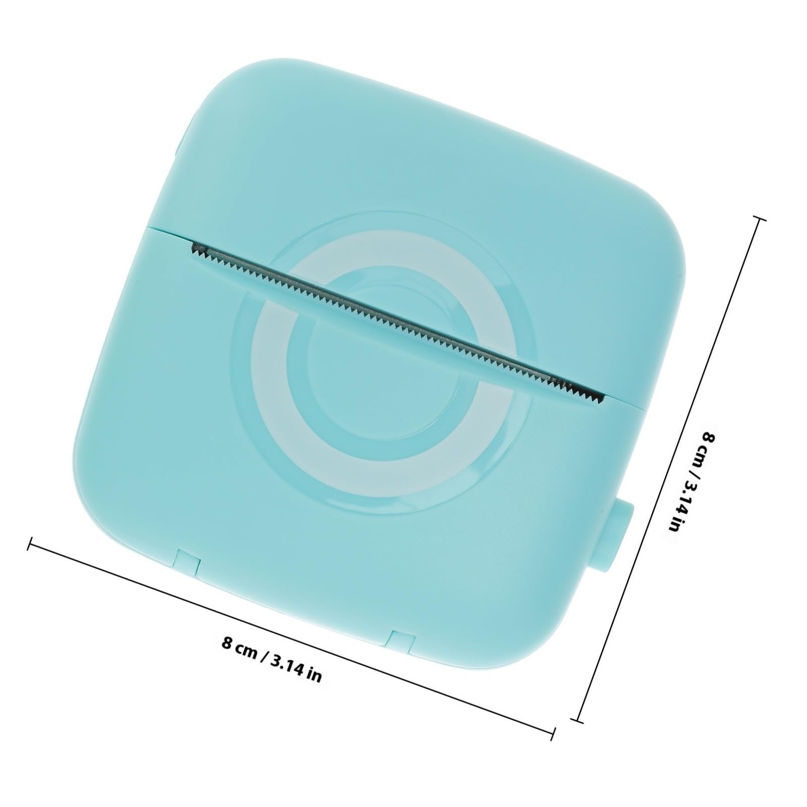 DECHOUS Impresora de Bolsillo, Impresora Fotográfica sin Tinta, 200dpi, 1000mah, 5v Micro USB, para Fotos y Recibos, Papel Térmico, Escuela y Hogar