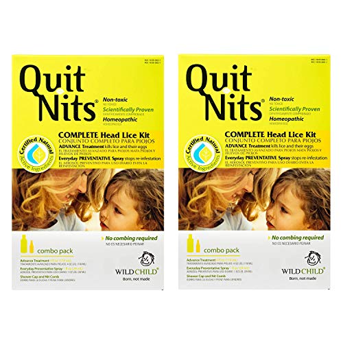 2Pack! Hyland's Quit Nits Complete Head Lice Kit