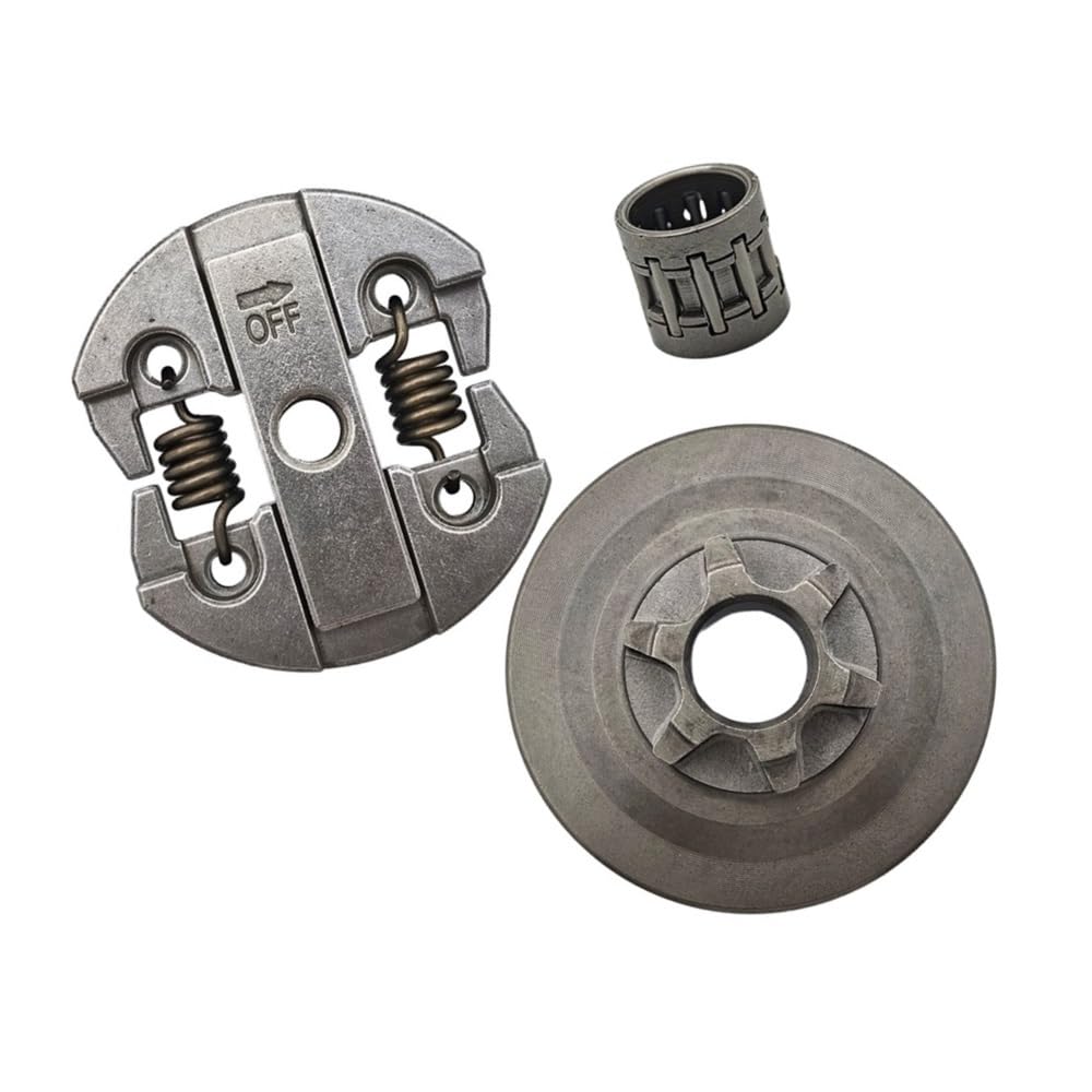 3/8 6T Clutch Sprocket Drum Needle Bearing Kit Fit for Chainsaw 2500 25CC Chainsaws