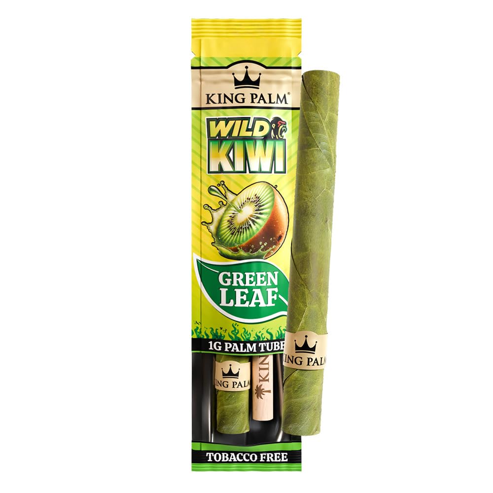 KING PALMMini Prerolled Cones - All Natural Preroll Palm Leaf Cone - Corn Husk Filter Tip - Organic Per Rolled Palm Leaf Wraps - 1 Cone per Pack - 1 Pack