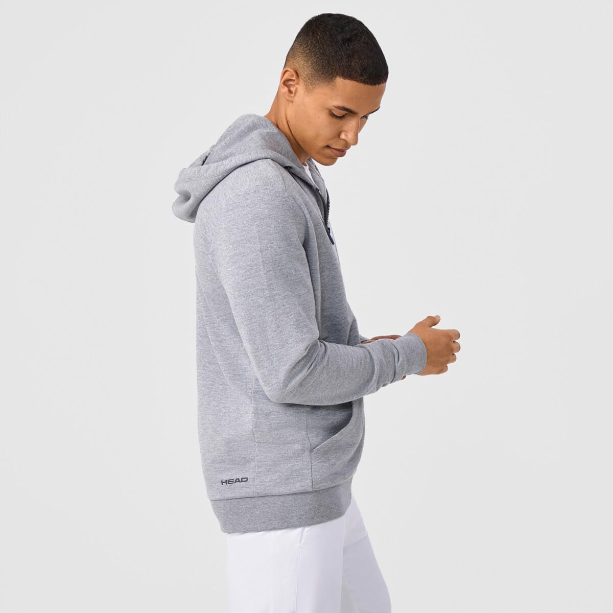 HEAD Club Original Hoodie FZ Men Sudadera con Capucha Hombre (Pack de 1)