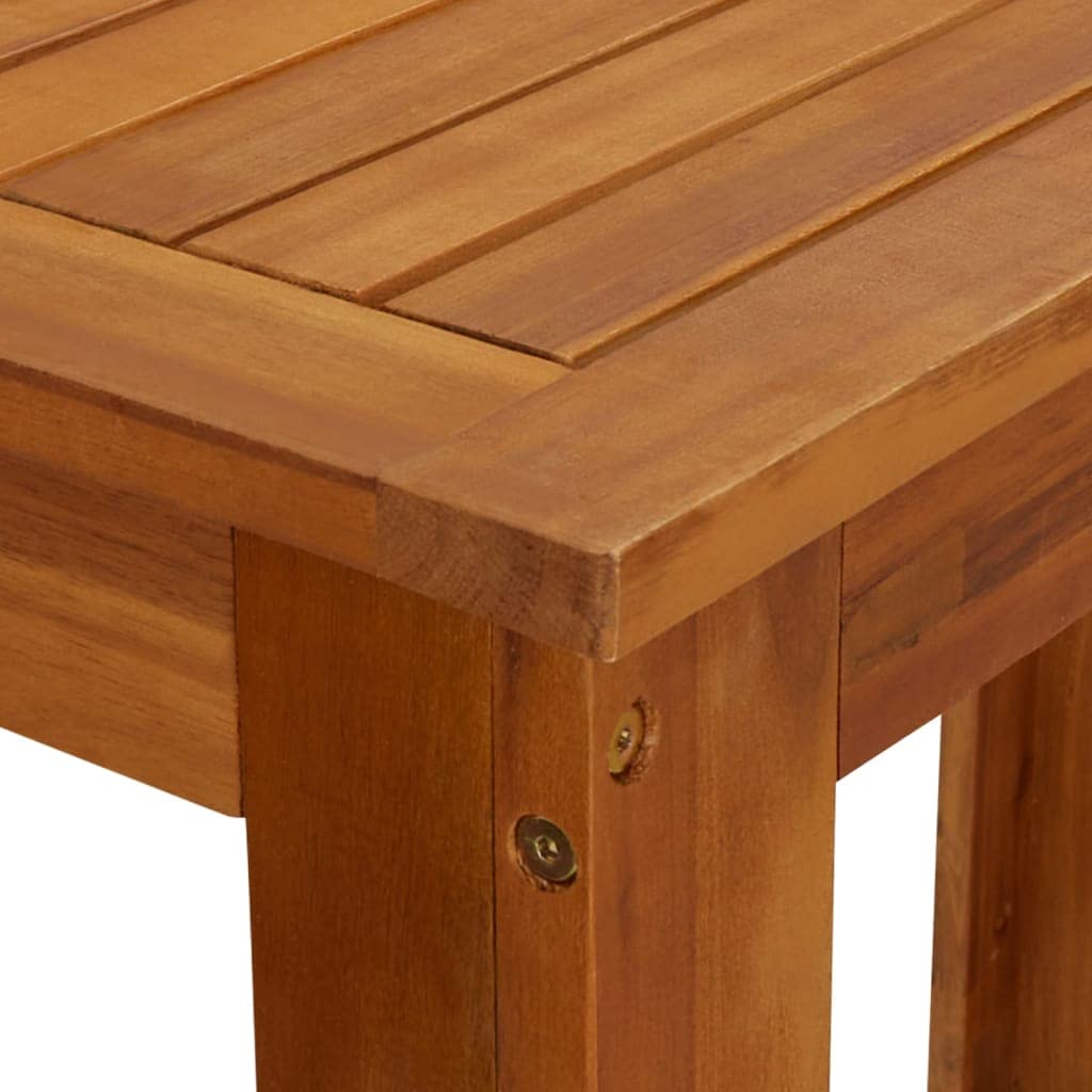 Ensemble de bar de jardin 9 pcs Bois d acacia solide