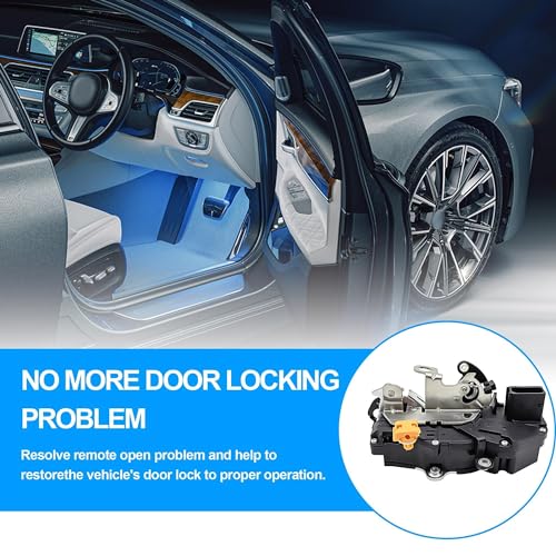 Image of HiSport Door Lock Actuator Front Left 931303 15785123 - Compatible with Cadillac Escalade Avalanche Silverado 1500 2500 3500 Suburban 1500 2500 Tahoe GMC Sierra 1500 2500 3500 Yukon XL 1500 2500