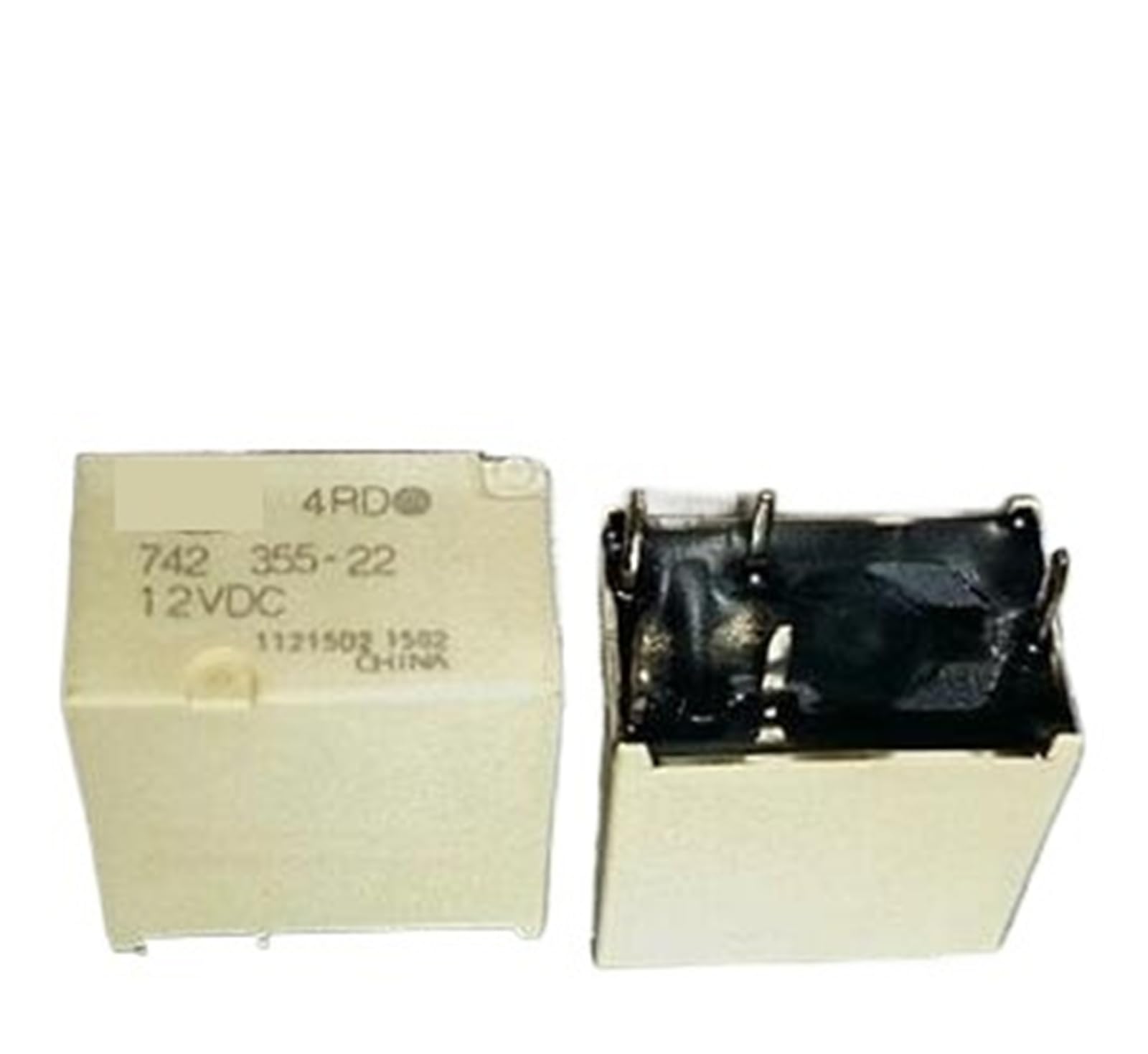 Relais de voiture 12V 4RD 742 355-22 pour résoudre les pannes de contact électrique
