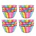Liwein Pirottini di Carta,400 Pezzi Pirottini per Muffin e Cupcake Arcobaleno Pirottini da forno per Dessert Torta Matrimoni Compleanni Feste