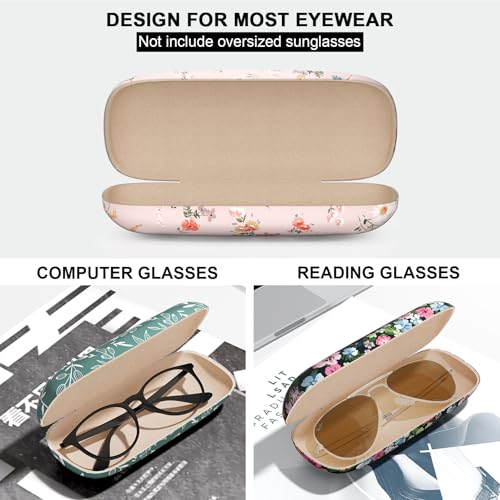 Image of Eyeglasses Case, Hard Shell Protective Case for Glasses, Unisex for Women Men