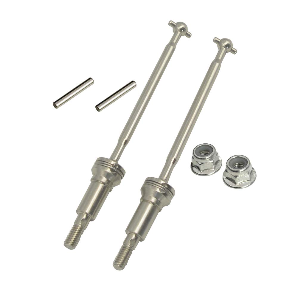 KINGDUO Albero di Trasmissione Universale Anteriore Aggiornato 30-Wj02 da 2 Pezzi per 9130 9135 9136 9137 1/16 Rc Auto