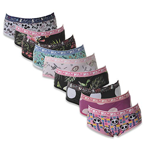 Kit com 10 Calcinhas Mescla Infantil Algodão (XL)