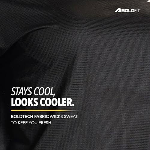 Image of Boldfit Tshirt for Woman Relaxed fit Gym Tshirt for Women Workout Lightweight t Shirt for Woman Workout Women t Shirt Round Neck t Shirts for Ladies Gym Dress