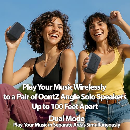 Image of OontZ Angle Solo Compact Bluetooth Speaker, 14-Hour Playtime