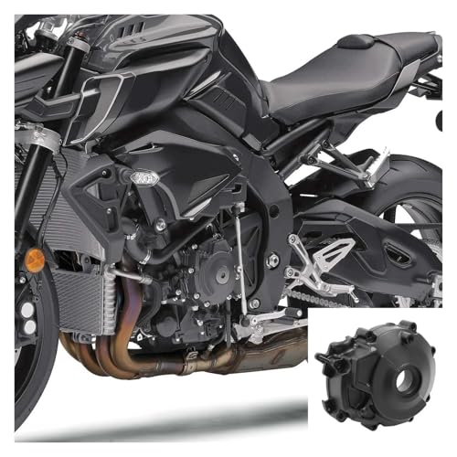 Cubierta de estator izquierdo MT10 para cárter de motor con acabado premium 2