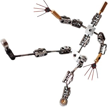 12CM DIY Stop Motion Armature Kits, Stop Motion Armature Kit for Animators, Photography, Claymation and Creative Projects