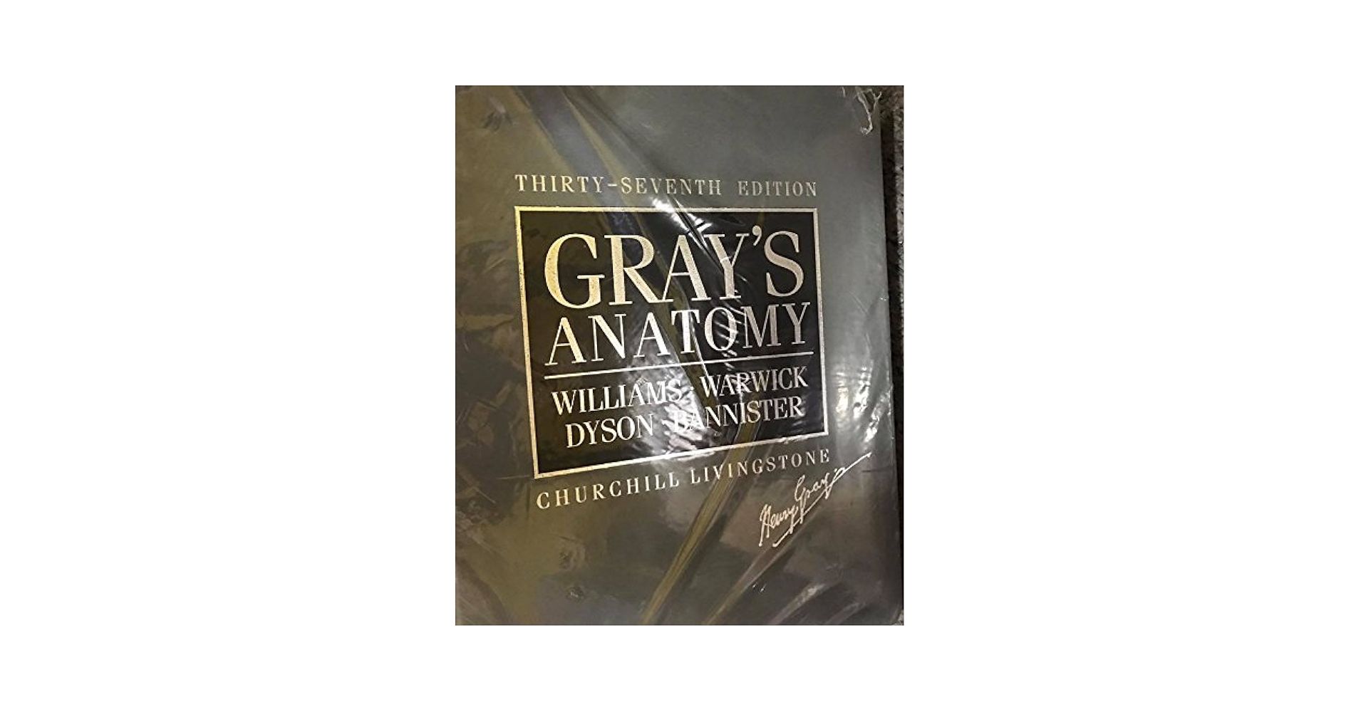 健康+医学 Churchill Livingstone Gray's Anatomy Fortieth Edition 2008 Susan Standing 070LaD Gray's Anatomy 37th (thirty-seventh) edition published by