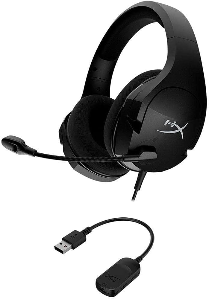 HyperX Cloud Stinger Core - Gaming Headset, for PC, 7.1 Surround Sound, Noise Cancelling Microphone, Lightweight