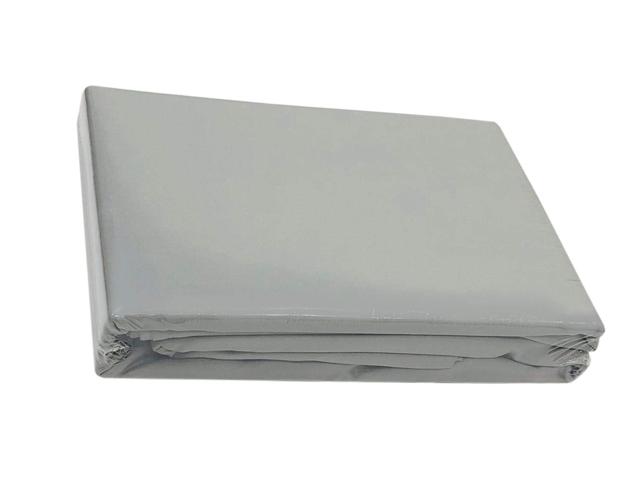 BYFT Orchard Bed sheet 250 TC Cotton (Single Fitted Sheet, Grey)