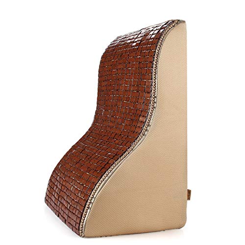 LIQICAI Letto Cuscino del Cuneo con Memory Foam for Dormire reflusso Acido Corpo posizionatori Reading Pillow (Color : Brown, Size : 63x49x33cm)