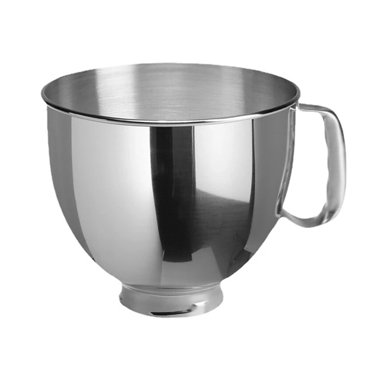 Wysokiej jakości miska miksera ze stali nierdzewnej 304 do KitchenAid Classic & Artisan Series 4.5QT/5QT – nadaje się do mycia w zmywarce, idealna do pieczenia i gotowania
