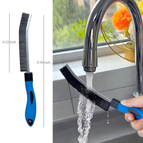 Image of Gap Cleaning Brushes,Small Conner Crevice Cleaner Essentials Home Cleaning | Crevice Brushes for Women Men, Hard Bristle Small Space Scrub for Household House Bathroom Kithen Window Shower Sink