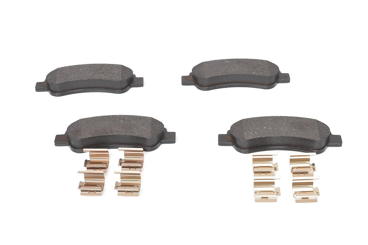 Bosch BP1020 - Pastillas de Freno para Coche Eje Trasero - 1 Juego de 4 Pastillas | Compatible con: CITROËN JUMPER II Bus, JUMPER II Kasten, JUMPER II plataforma/chasis, Fiat Ducato Bus, DUCATO Kasten