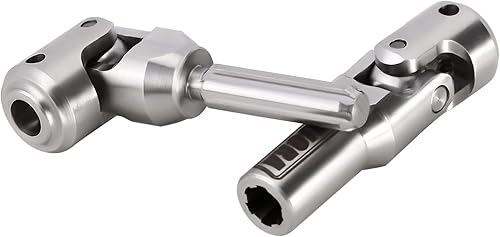 Miniatura 4 de INJORA Eje de transmisión de acero inoxidable resistente para Axial SCX10 90046 AXI03007 TRX4 Redcat Gen8 110 RC Car Crawler Upgrad(2.677-3.386 in)