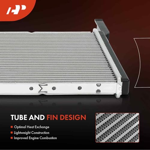 A-Premium Turbocharger Intercooler Compatible with BMW 550i 2011-2016, 550i GT 2010-2015, 550i GT xDrive 2010-2017, 650i 2012-2018, 650i Gran Coupe, 650i xDrive, 650i xDrive Gran Coupe, 4.4L, CAC - Image 3