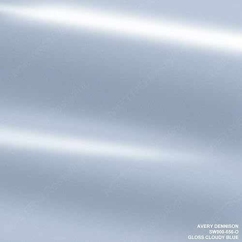 Miniatura 1 de Avery SW900-656-O - Película de vinilo suprema para auto, color azul nublado brillante, 3 x 5 pulgadas (tamaño de muestra)