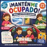 Libro de Actividades de Viaje para Niños: Juegos, Rompecabezas, Dibujo y...