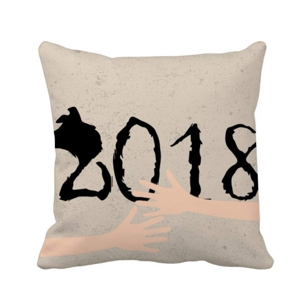 Coussin gros chien noir housse lavable pour salon moderne