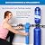Aquasana Whole House Water Filter System - Carbon & KDF Home Water Filtration - Filters Sediment & 97% Of Chlorine - 1,000,000 Gl - EQ-1000