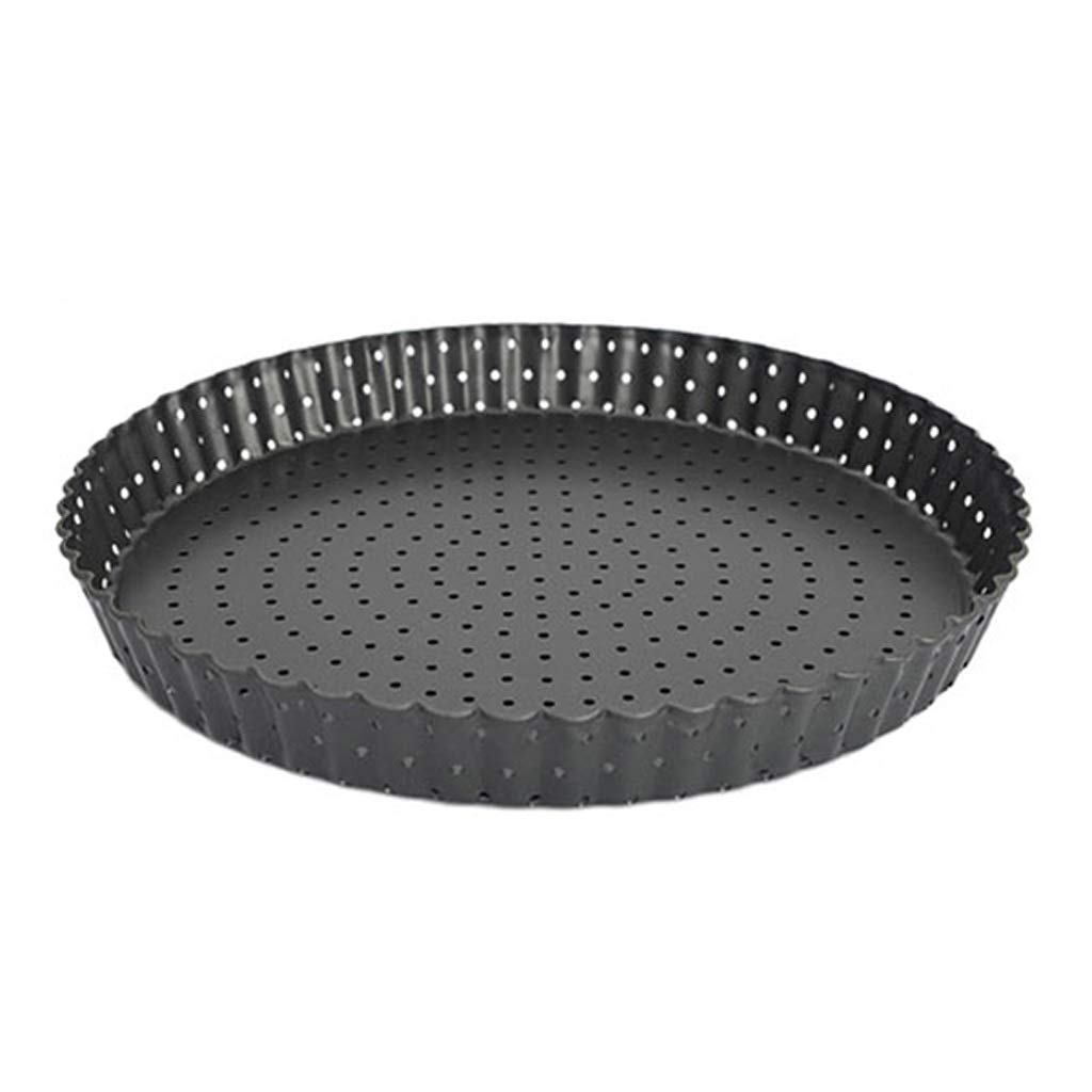8/9-Calowa Patelnia Do Pizzy Z Otworami, Okrągła Patelnia Do Pizzy Ze Stali Węglowej Z Otworami, Patelnia Do Pizzy, Blacha Do Pieczenia Pizzy, Naczynia Do Pieczenia W Domu, Restauracji I Kuchni