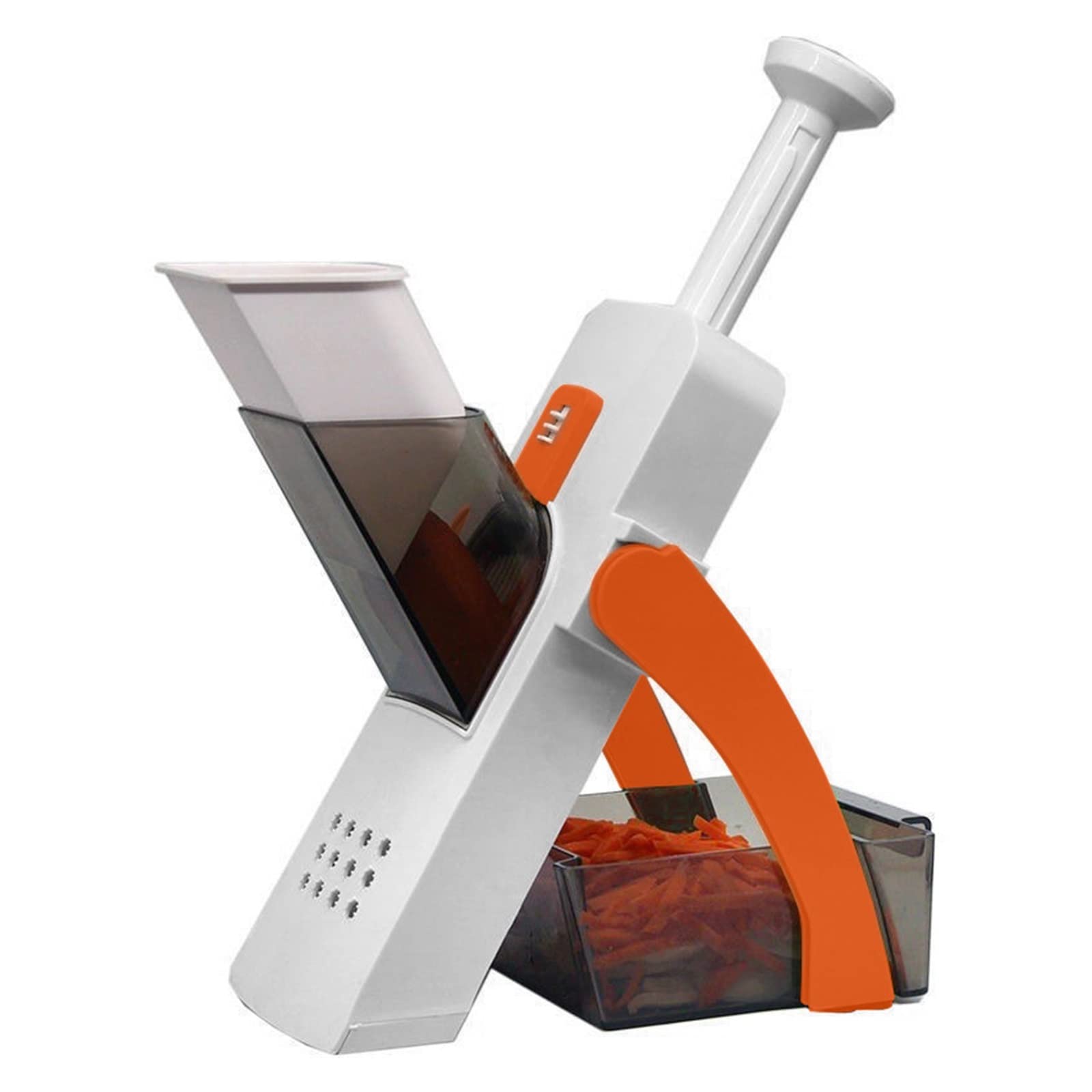 UHCPVHQQQ Vegetable Cutter Vegetable Chopper Multi-Function Vegetable Chopper Safety Kitchen Slicer Salad Chopper Vegetable Chopper Kitchen Gadget Kitchen and Catering Peeler(Orange)