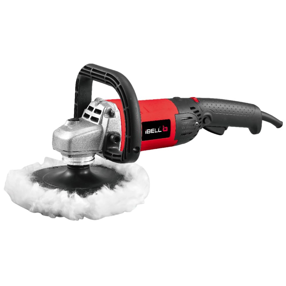 iBell CP80-18, 230V 1400W Dual Action Car Polisher with 180mm Dsc - High-Power Polishing & Sanding Tool for Paint Correction, Waxing, and Headlight Restoration - 6 Months Warranty 4