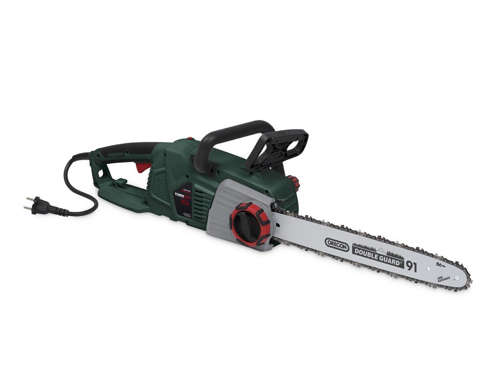 Powerplus POWXQG4040 chainsaw Negro, Verde 2400 W - Sierra eléctrica (40,5 cm, 13,5 m/s, Negro, Verde, 0,23 L, 5 kg, 200 mm)
