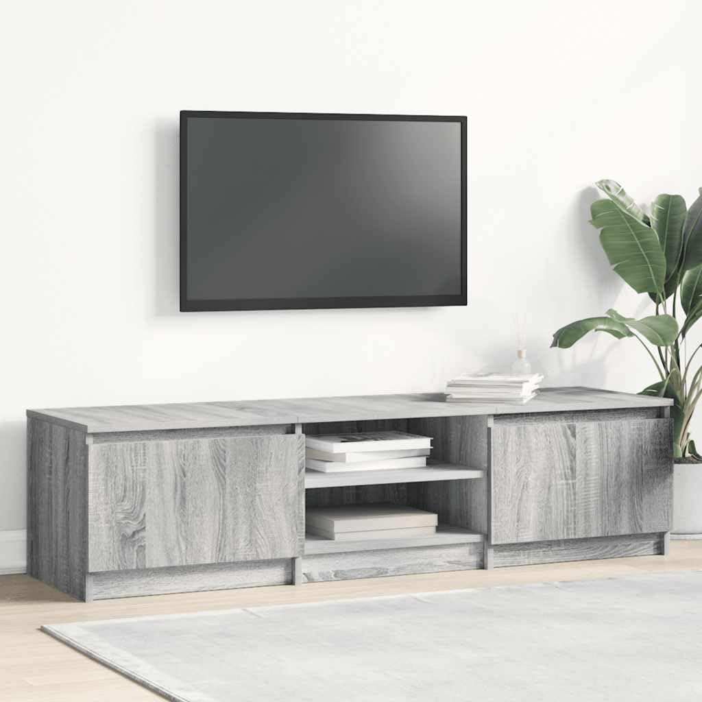 vidaXL Mobile TV Grigio Sonoma 140x40x35,5 cm in Legno Multistrato