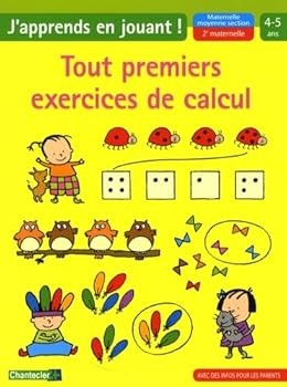 Paperback Tout premiers exercices de calcul maternelle moyenne section (French Edition) [French] Book