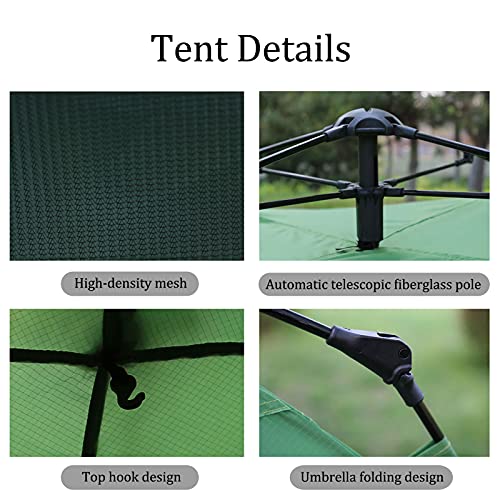 Carpa doble automática 2-3 personas para camping miniatura 6