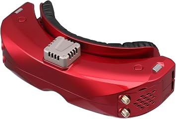 Compatible For SKYZONE SKY04X PRO Goggles | OLED 1080p, 52 FOV, 5.8G Steadyview receiver, head tracker & DVR built-in04X PRO red