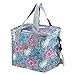 Produktbild Decocasa Thermobox für Lebensmittel, tragbar, Kühltasche, groß, für Mittagessen, Getränke, 19 l, Blumenmuster, 19 l
