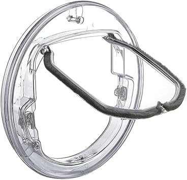 Amazon ペットドア キャットドア 透明タイプ 4way扉開閉 ロック フリー 出 入 切替自由自在 木製ドアやガラス窓に取り付けられる 中小型ペット用 ペット用品 犬や猫の出入り口 Pet Door ペットとの暮らしを快適に 日本語取扱説明書付き Netkey ドア 転落防止