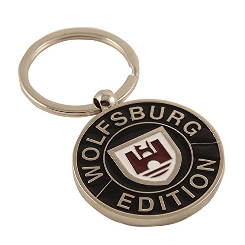 Genuine Volkswagen VW Driver Gear Wolfsburg Spinner Keychain