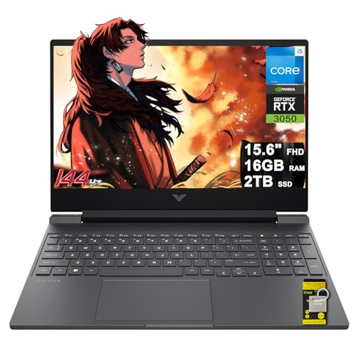 HP Victus 15 �Q�[�~���O�m�[�g�p�\�R�� 15.6�C���` FHD IPS 144Hz Intel 8�R�A i5-13420H (>i7-12650H) 16GB DDR4 2TB SSD GeForce RTX 3050 �o�b�N���C�g USB-C