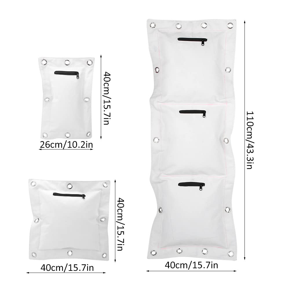 Bolsa De Arena Wing Chun Kung Fu, Bolsa De Pared para Kick Boxing, Bolsa De Boxeo De Lona con Cremallera para Boxeo, Muay Thai Sanda, 3 Tamaños