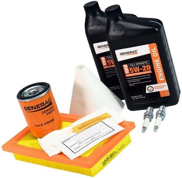 A0002074712, 0J93230SSM Genuine OEM Compatible with GENERAC Maintenance KIT 20KW-26KW GENERATORS 6485, 20kW – 26kW