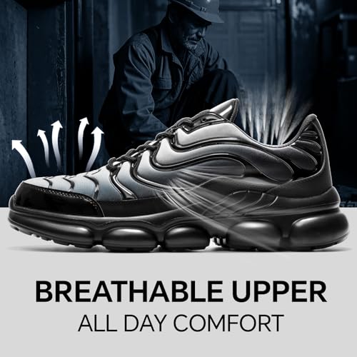 Image of Steel Toe Shoes for Men Women Lightweight Safety Work Sneakers