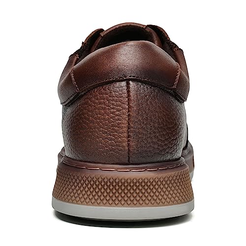 Holy dove Mens Casual Leather Sneakers Slip On Tennis Walking Skateboarding Shoes for Men Daily Comfortable Fashion Shoe4